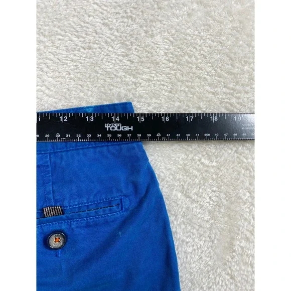 Ted Baker London Blue Shorts Chino Casual Summer Mens Size 28R **READ** - Picture 5 of 6